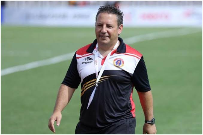 East Bengal head coach Mario Rivera Campesino