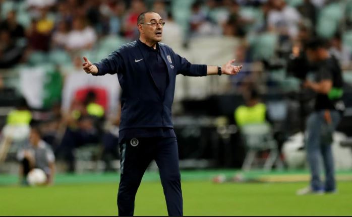 Juventus coach Maurizio Sarri.