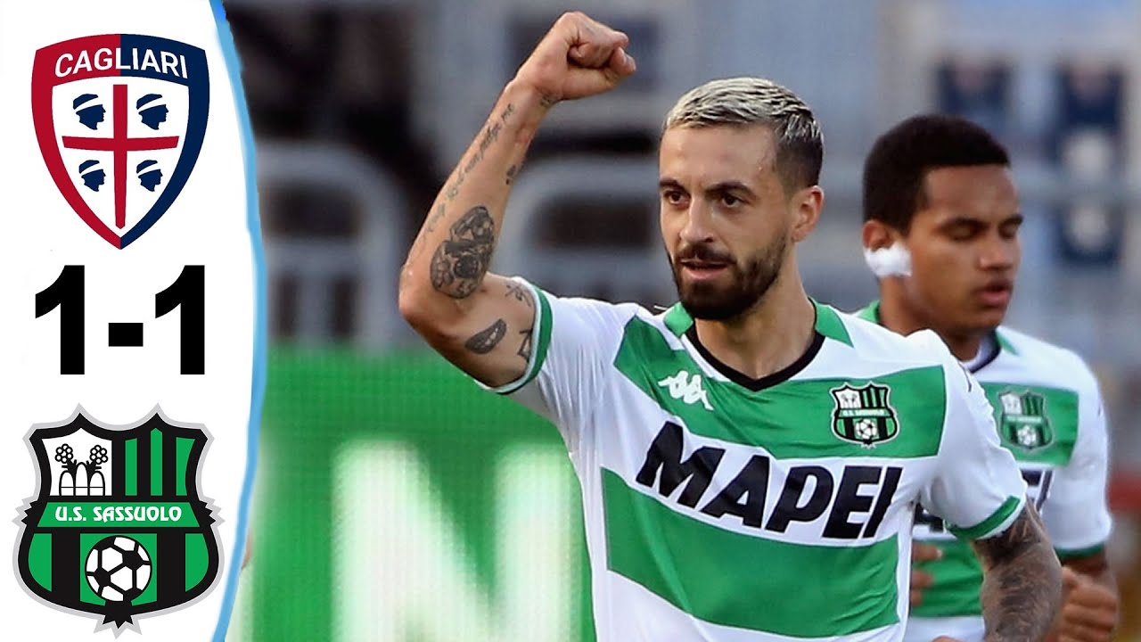 Sassuolo held 1-1 by Cagliari