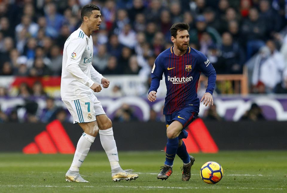 Cristiano Ronaldo and Lionel Messi