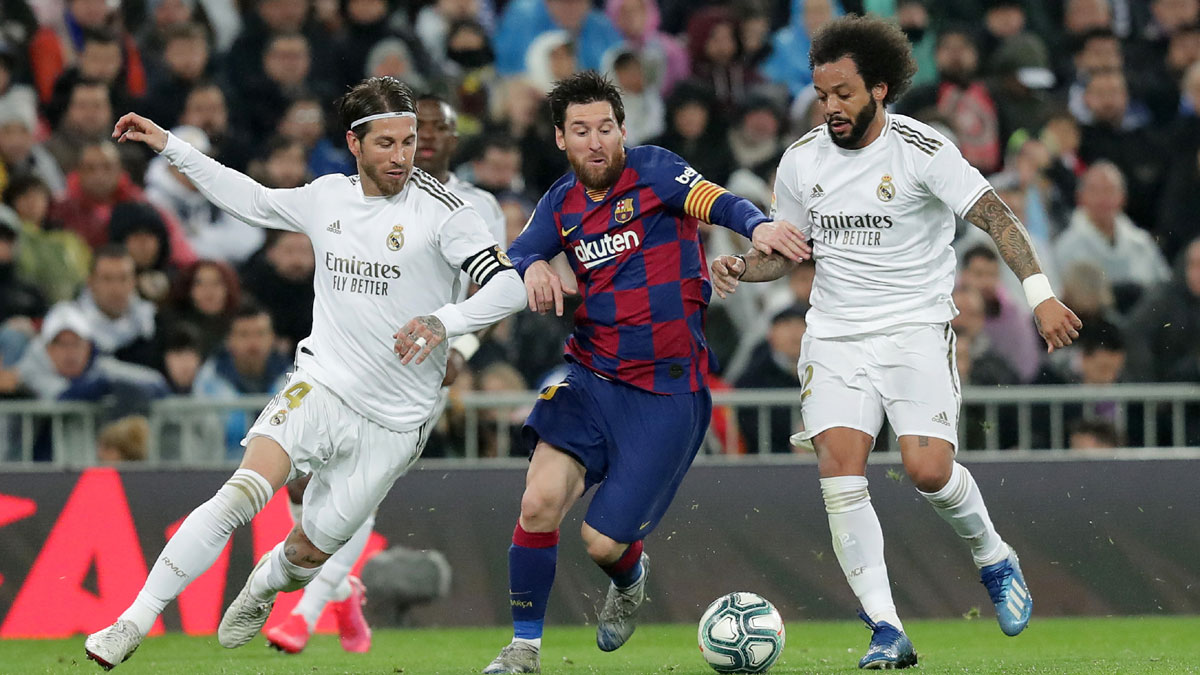 Barcelona and Real Madrid have accumulated 65 points from 30 matches.