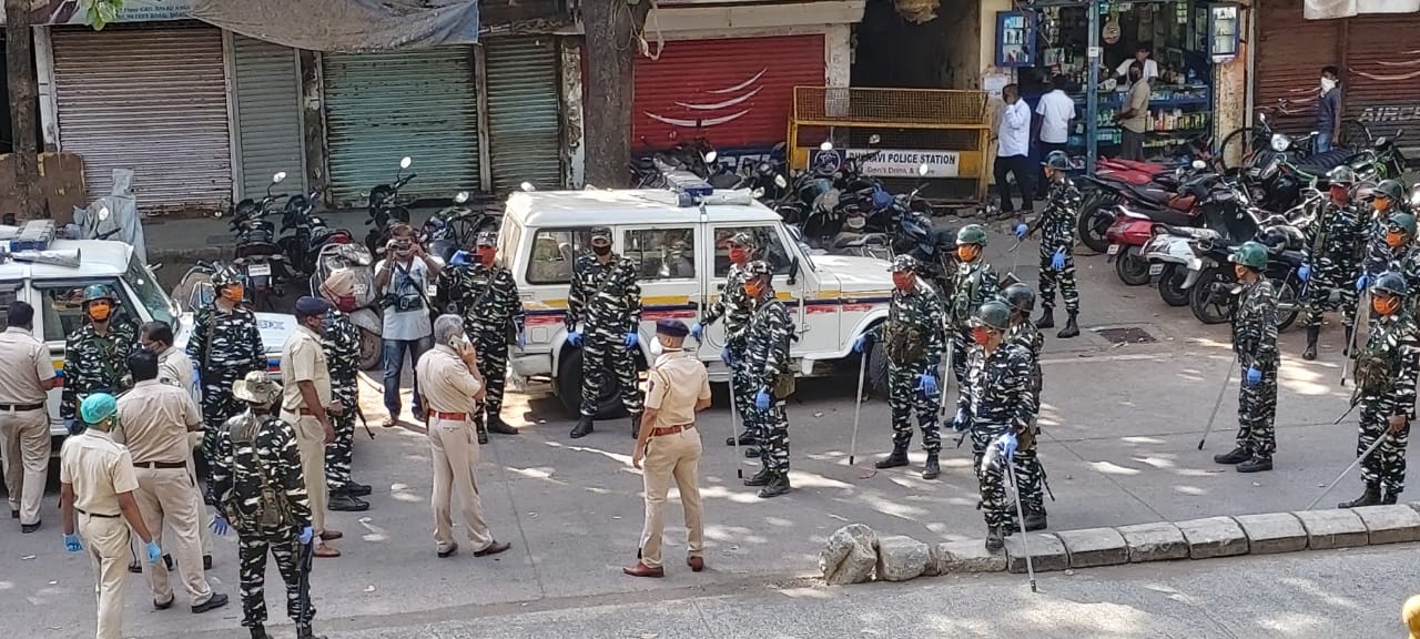 पोलिसांसह केंद्रीय सशस्त्र पोलीस दलाचे जवान