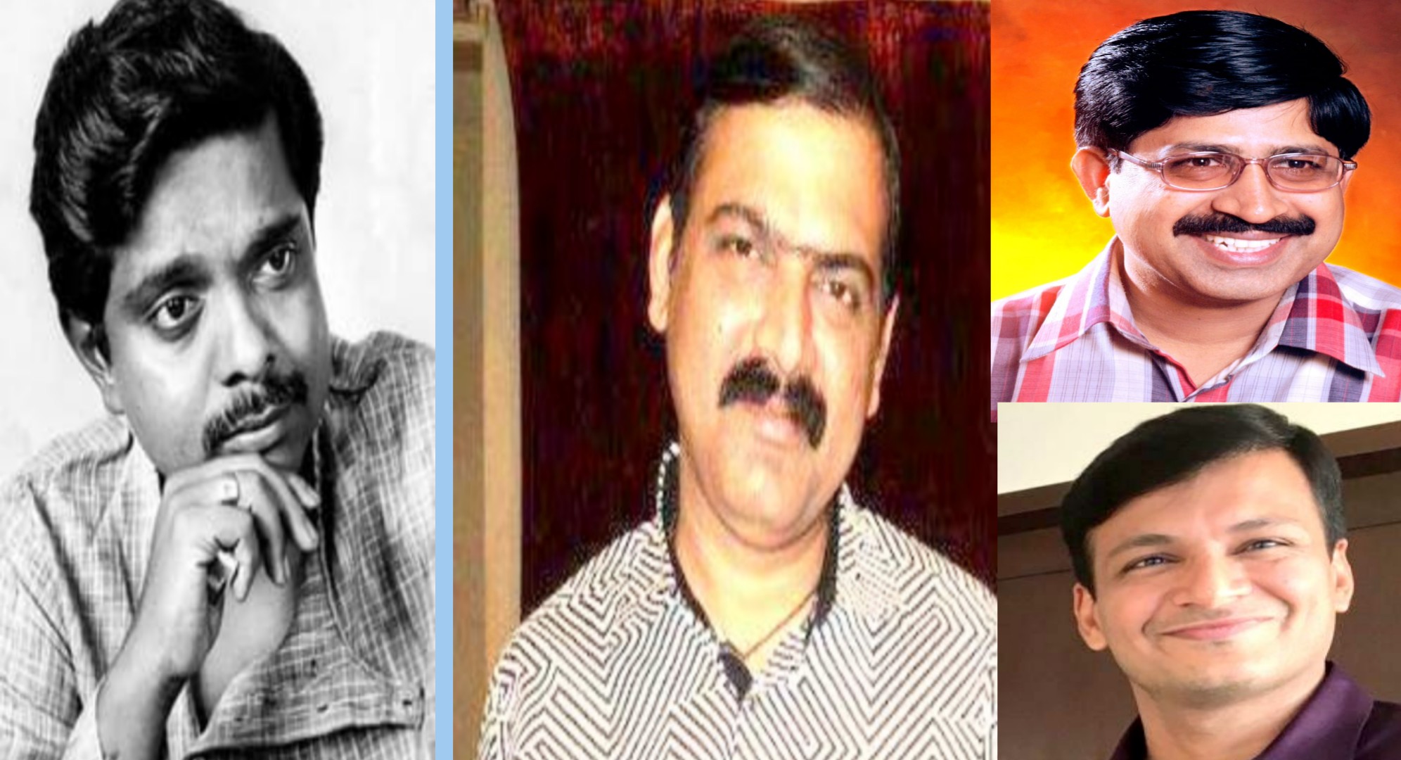 Makrand Anaspure, vishal solanki and shekhar gaikwad selected for Sadashiv Amdapurkar award