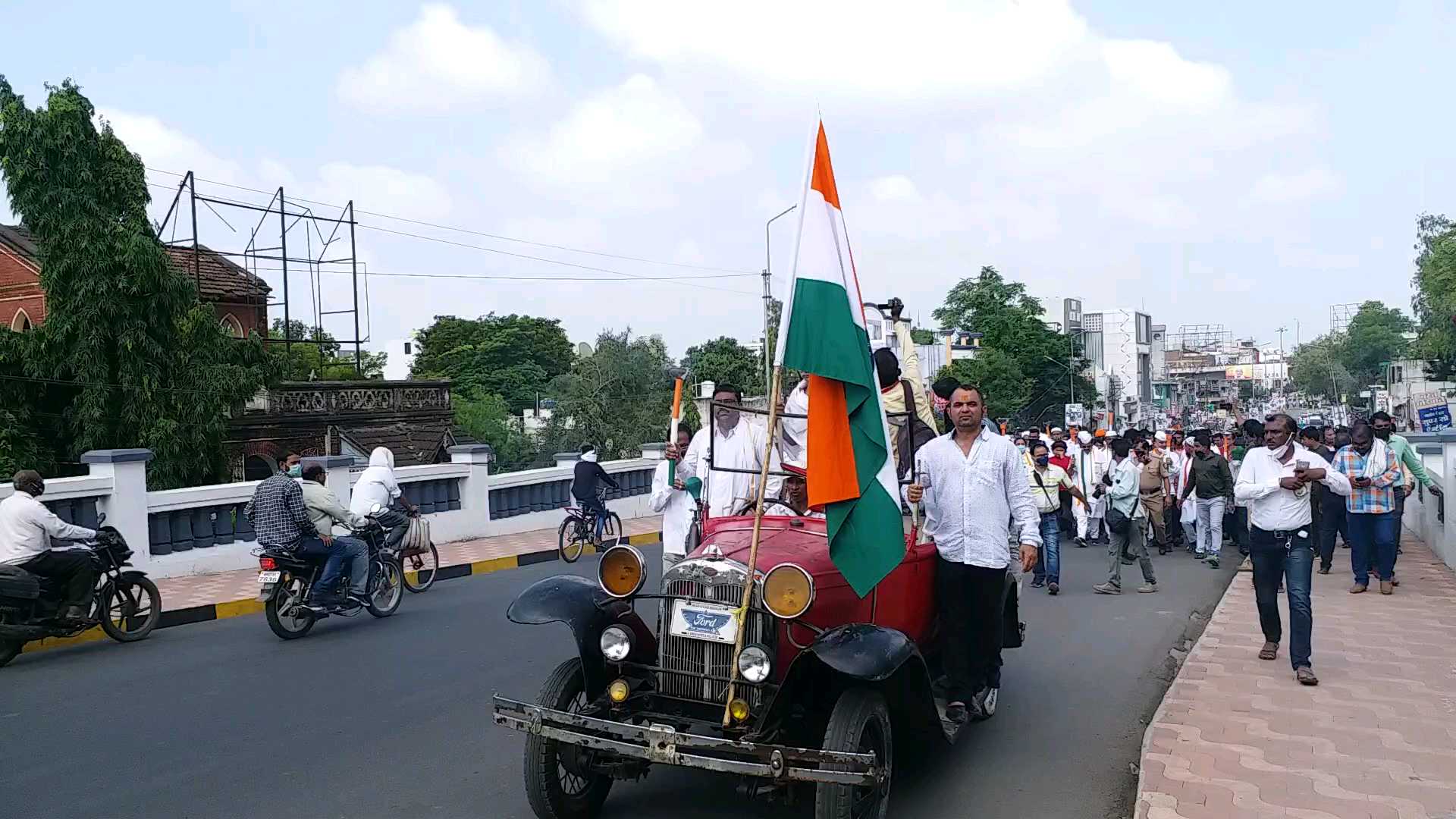 mashal rally in amravati