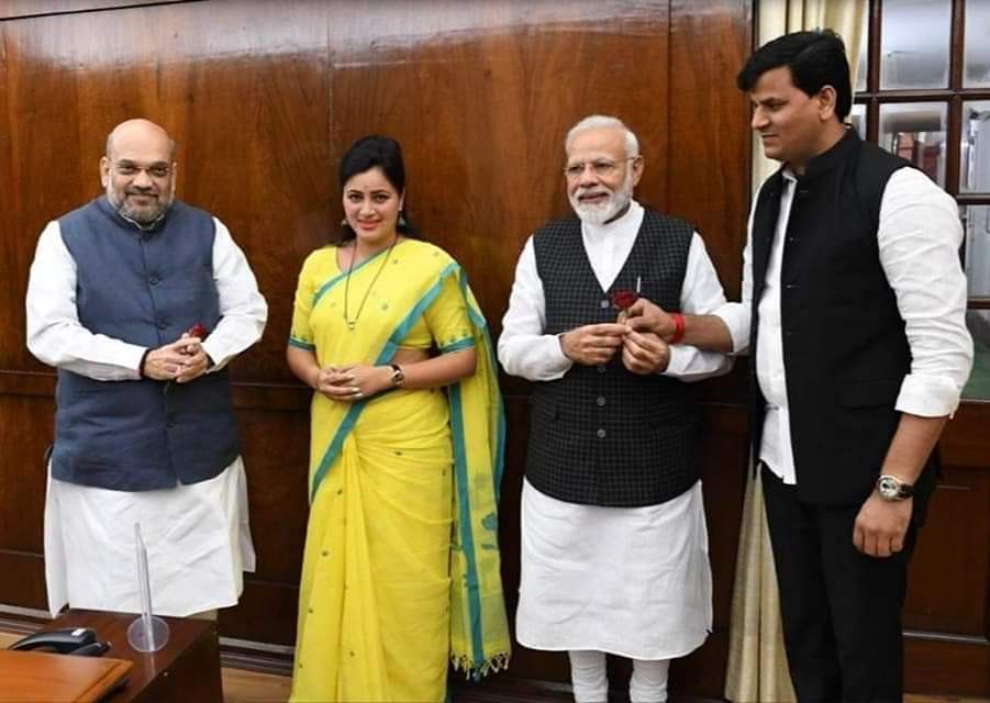 With Prime Minister Modi and Home Minister Amit Shahjा