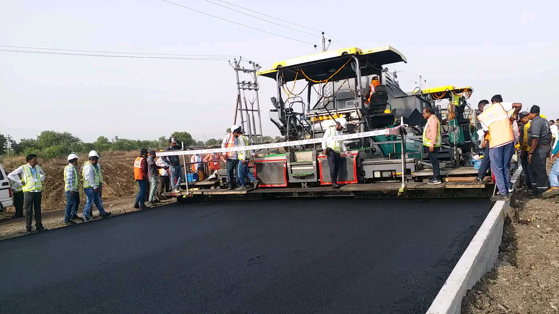 World record event started on Amravati Akola highway