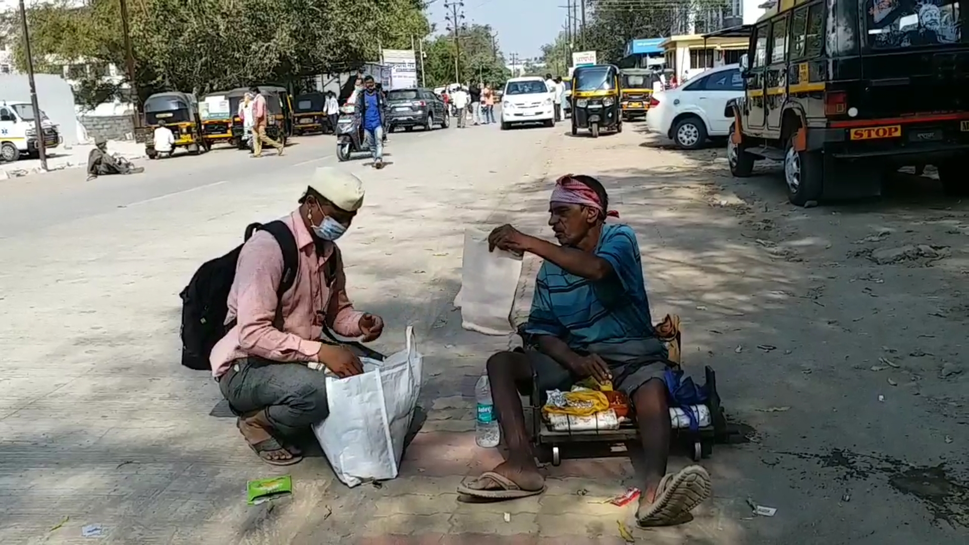 old age people facing problem in aurangabad