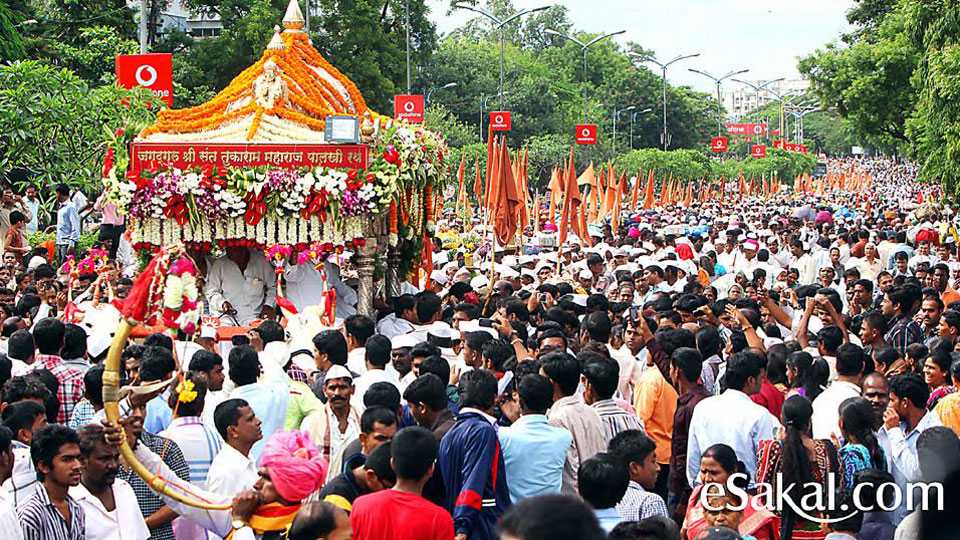 Sant Eknath Maharaj  Palkhi Ceremony 18 days stay in Paithan