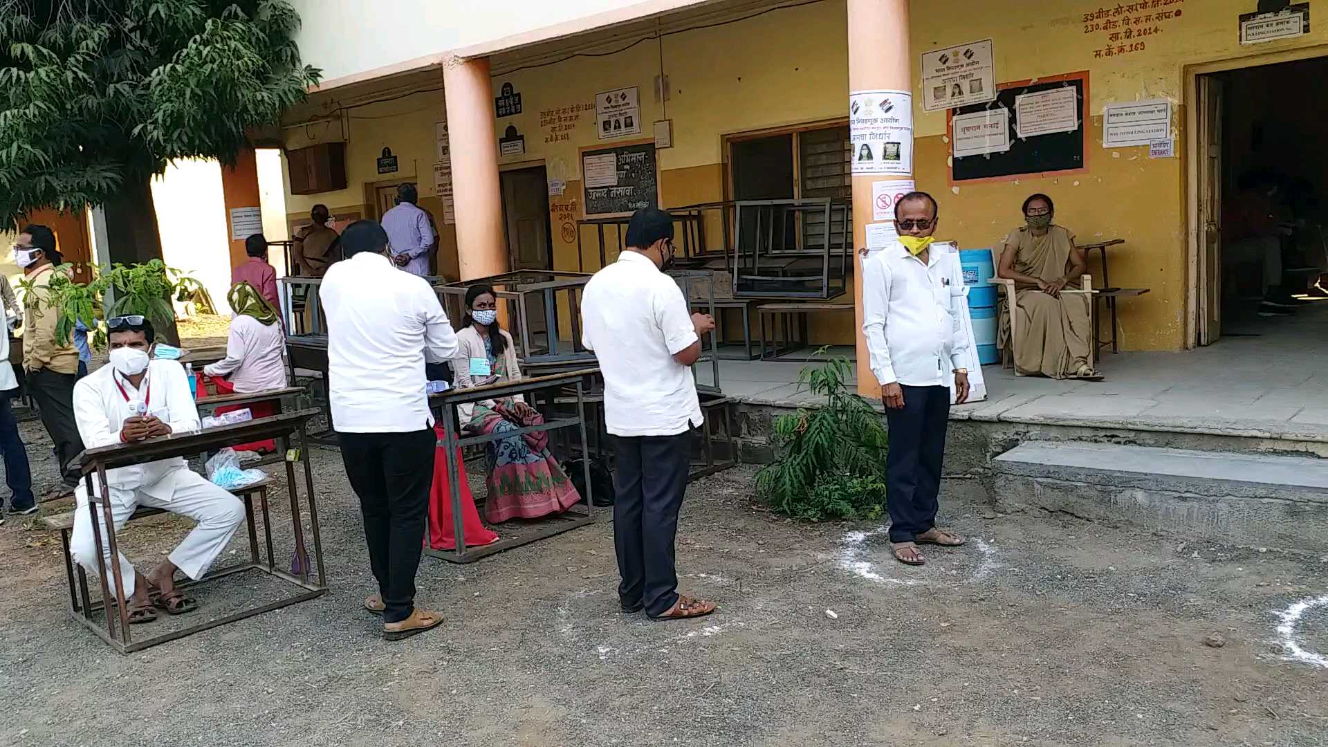 Voting begins at 131 polling stations in beed