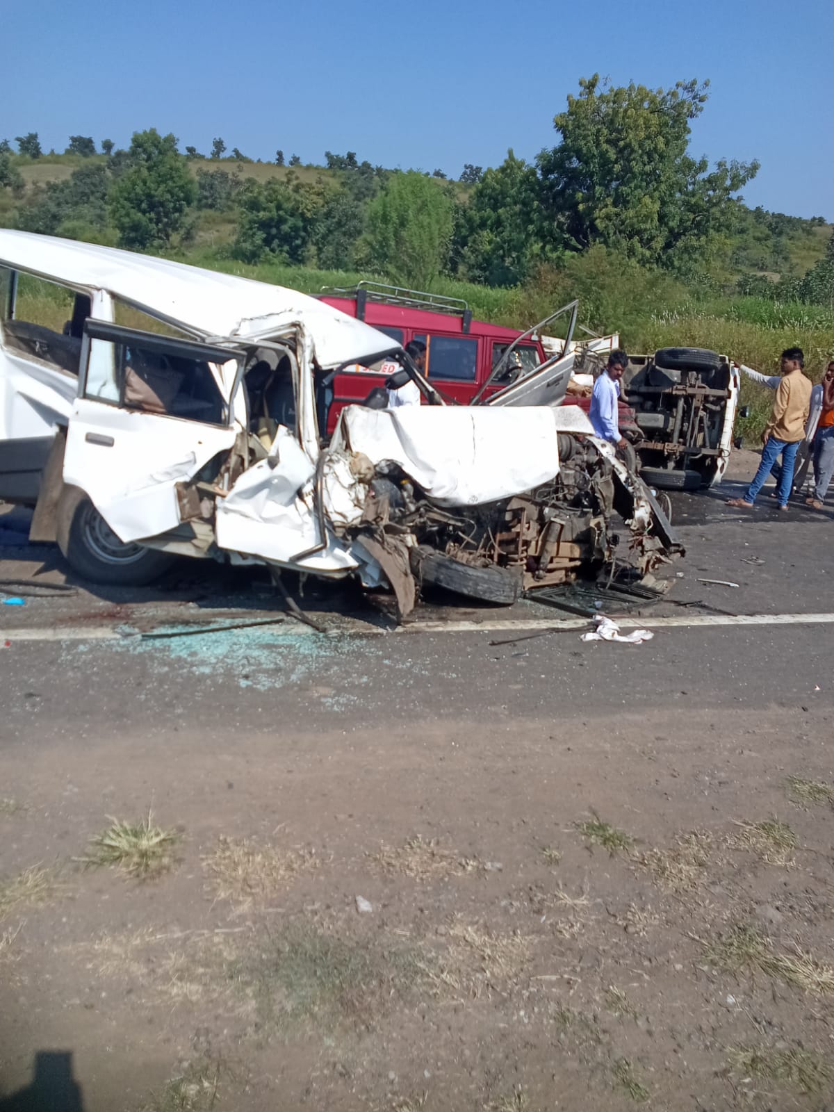 Bizarre accident in buldana; 4 killed, 5 injured