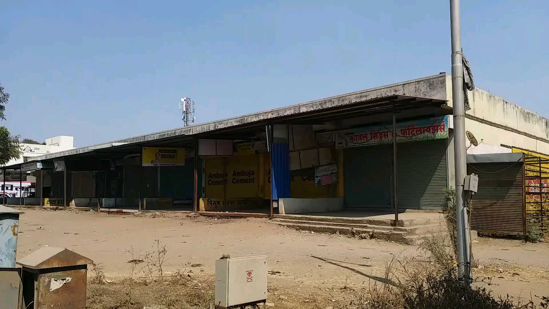 Shops closed in Jalna