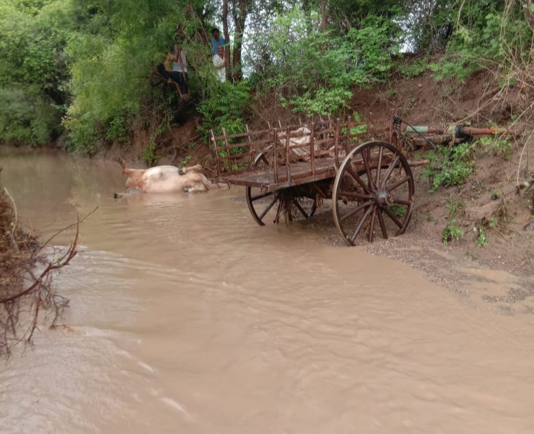 दाम्पत्य गेले वाहून