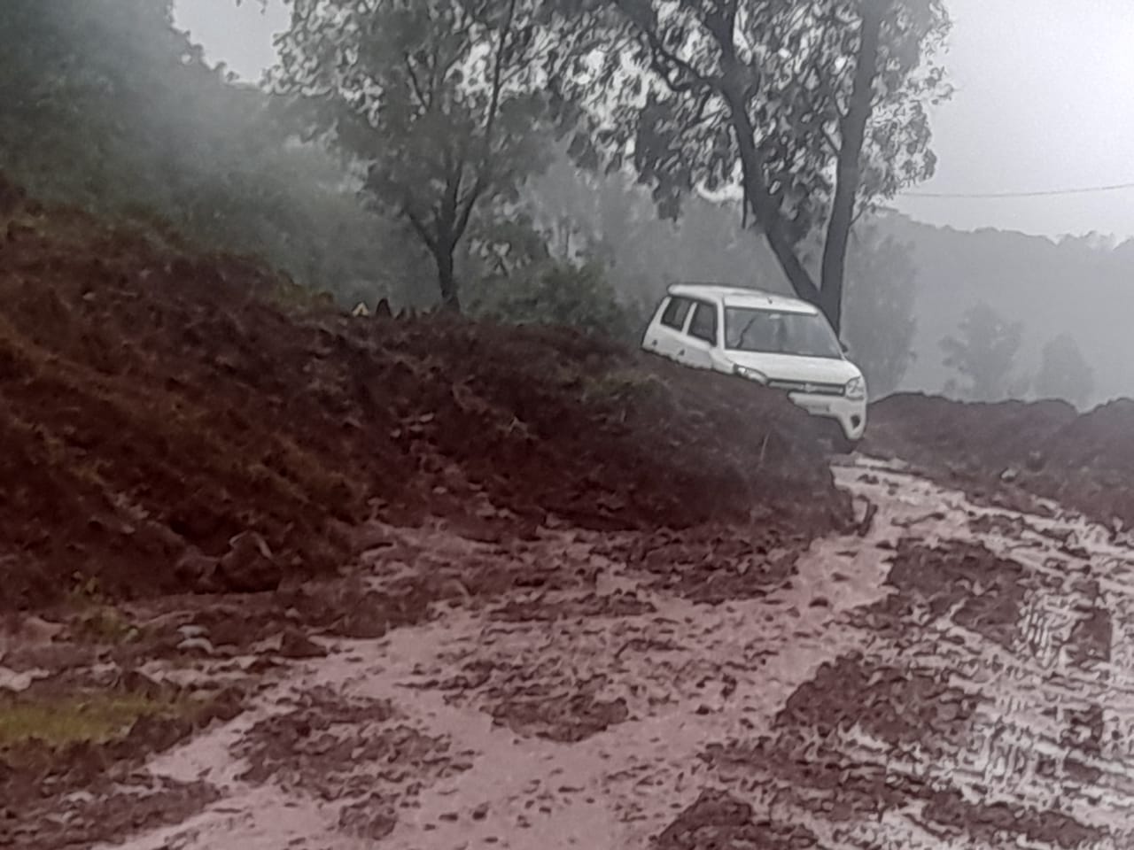 Landslide in Shahuwadi Taluka