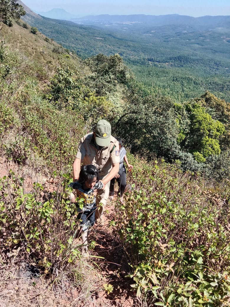Anvi Ghatge Climbed Mulayangiri