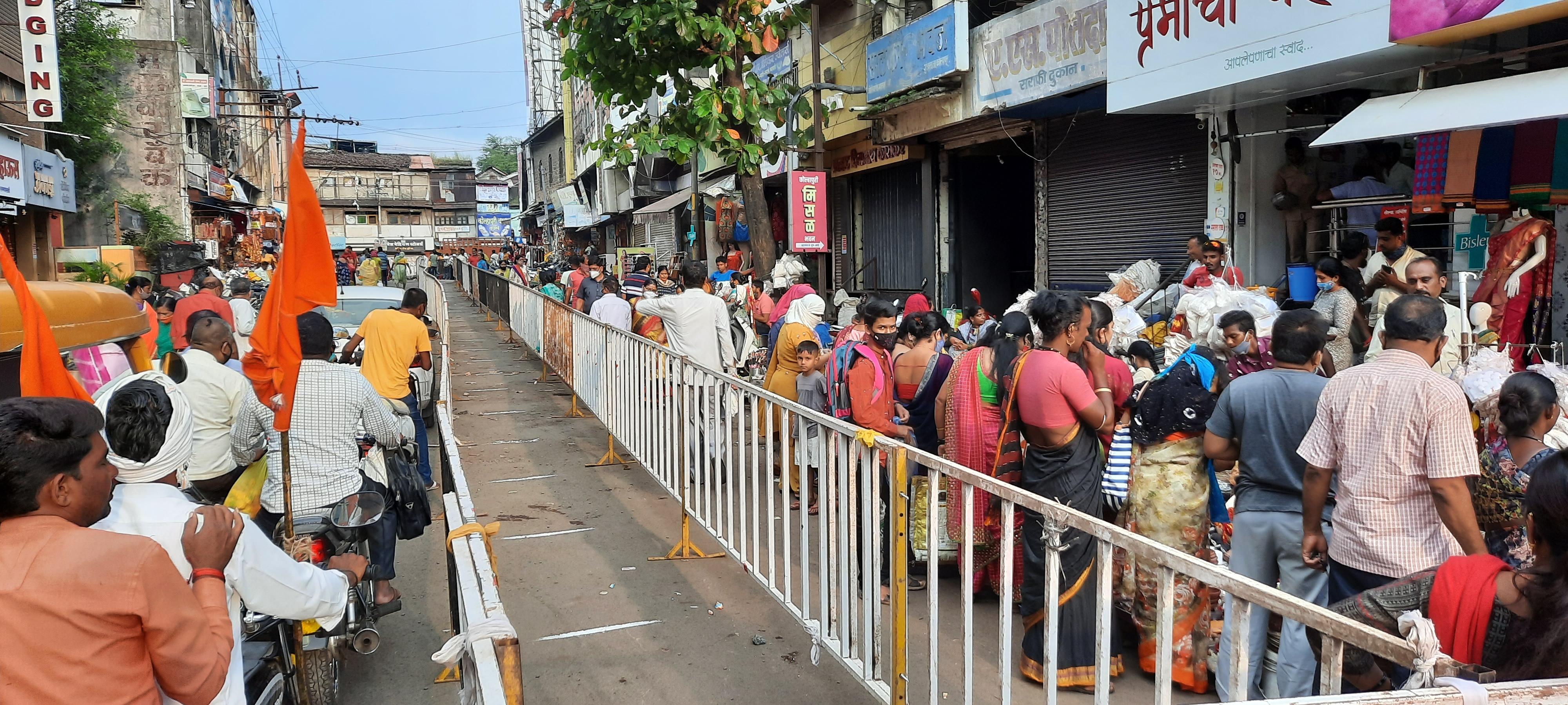 श्री अंबाबाईसह ज्योतिबा मंदिर सज्ज