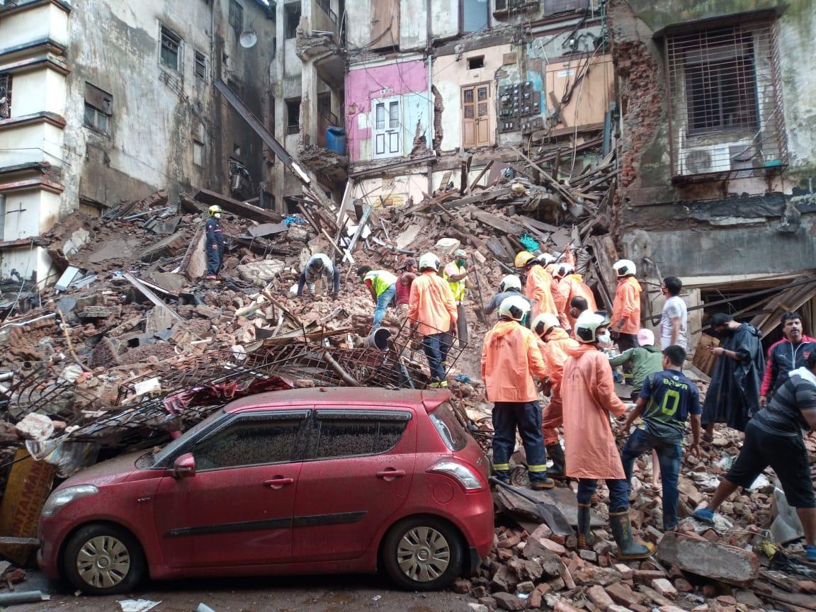 The death toll in Mumbai's Bhanushali Building collapse rises to nine, says National Disaster Response Force