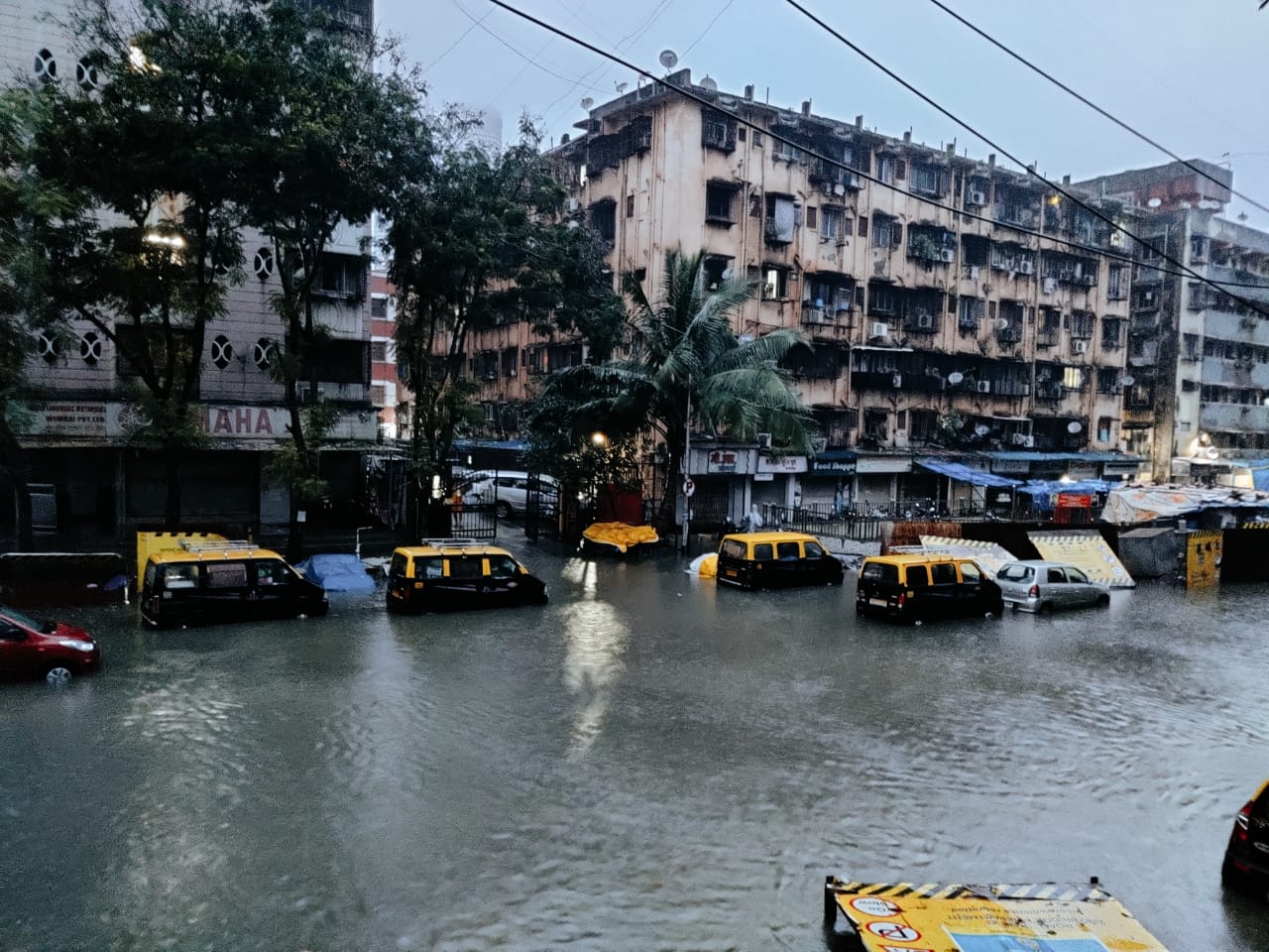 Rainfall causes water-logging in several areas across Mumbai