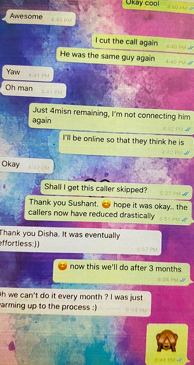 sushant singh rajput and disha salian personal chat details viral