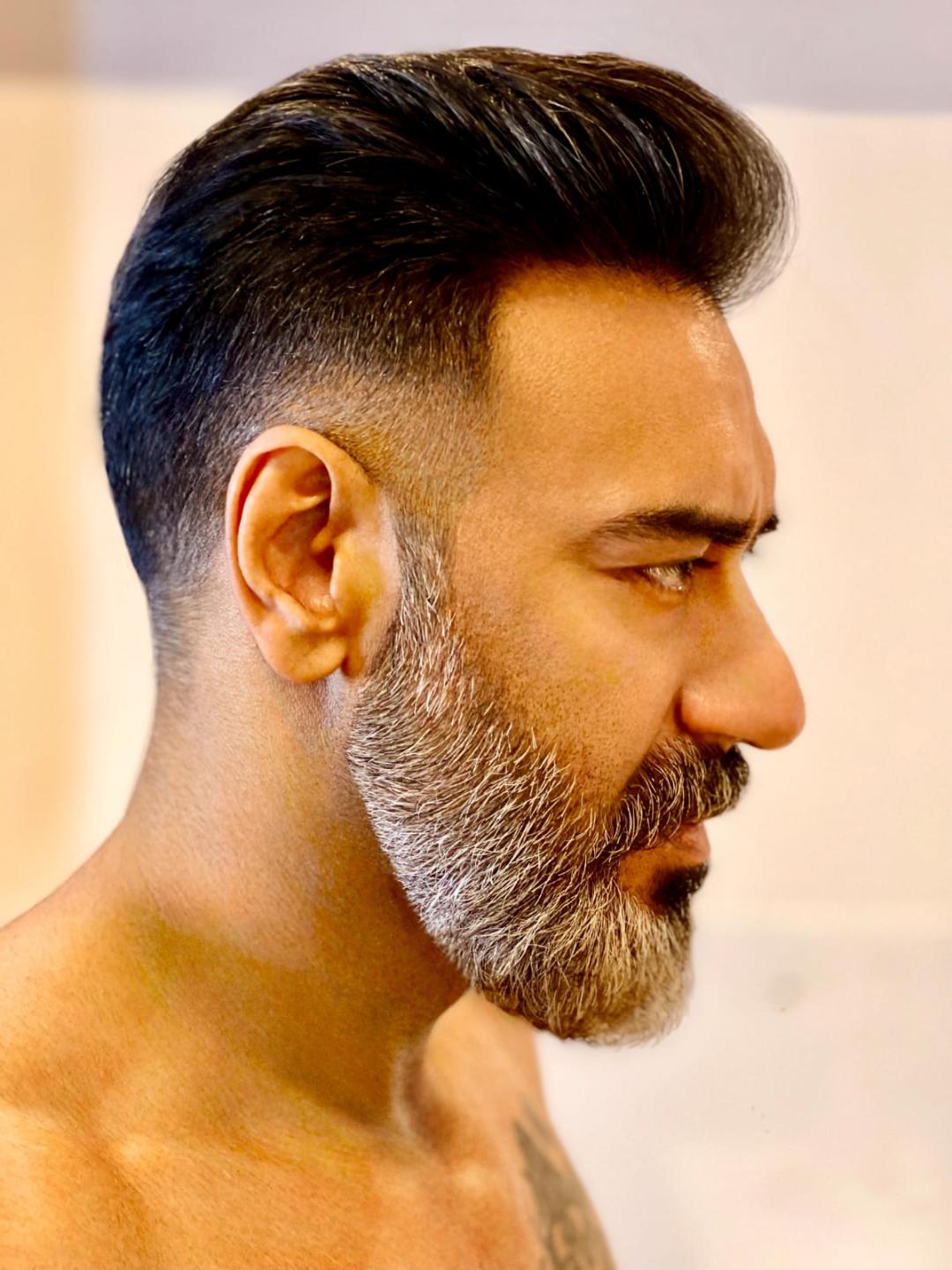 Ajay Devgn gets new haircut, sports salt and pepper beard look