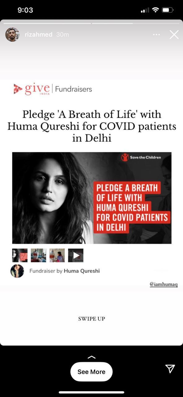 Huma Qureshi joined hands with Save the Children to set up hospital in Delhi