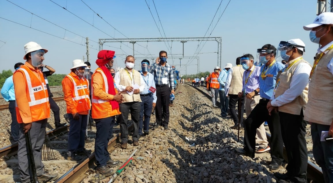 Inspection of Mumbai Suburban Railway