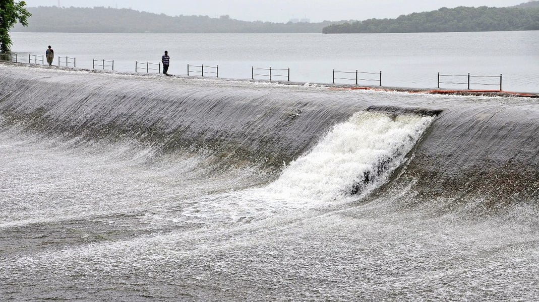 Mumbai is supplied with water from 7 different dams