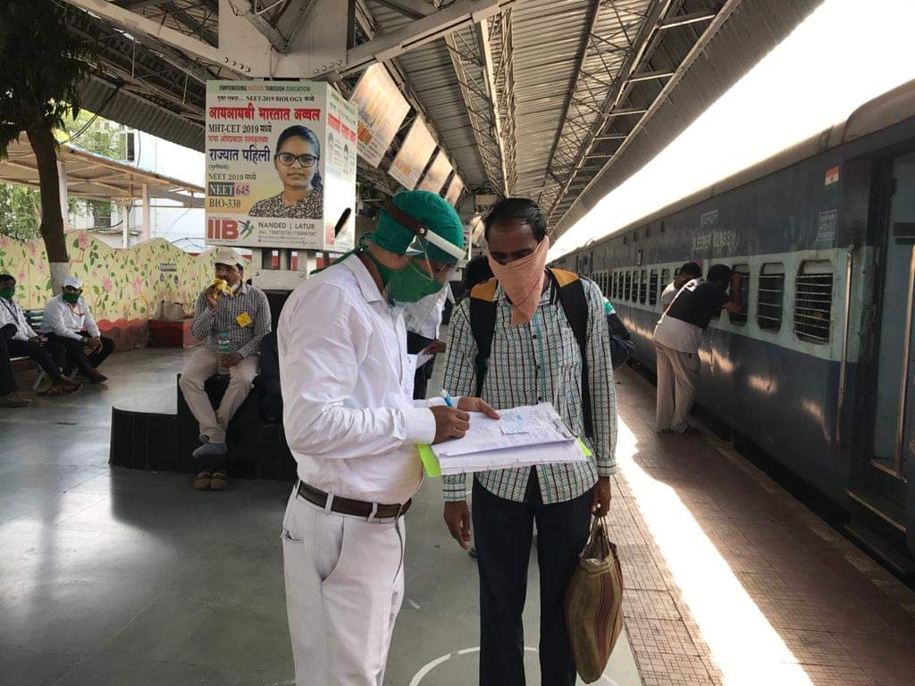 passengers departed from Nanded to West Bengal