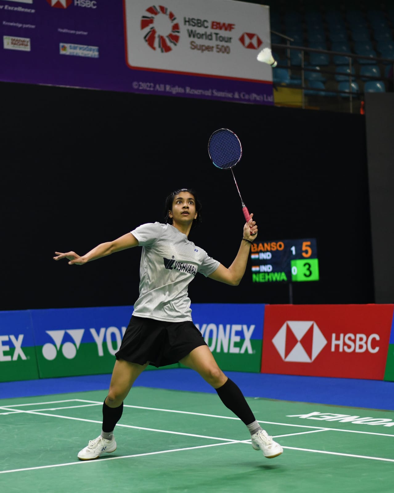 International badminton player Malvika Bansod