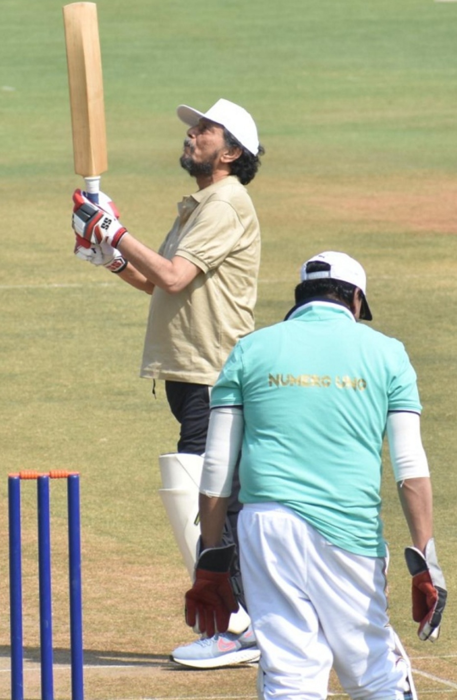 supreme-court-chief-justice-sharad-bobade-batted-in-the-cricket-match-played-at-the-vidarbha-cricket-association-ground-in-nagpur