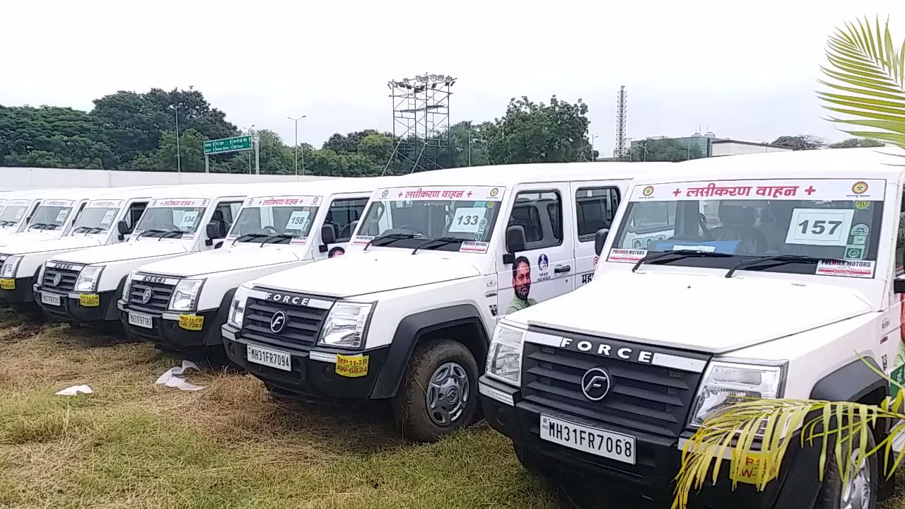 Transfer of 200 vaccinated vehicles from CSR fund