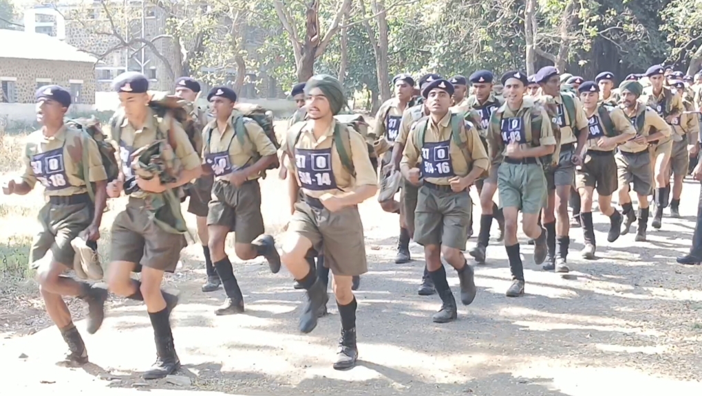 Soldiers Training