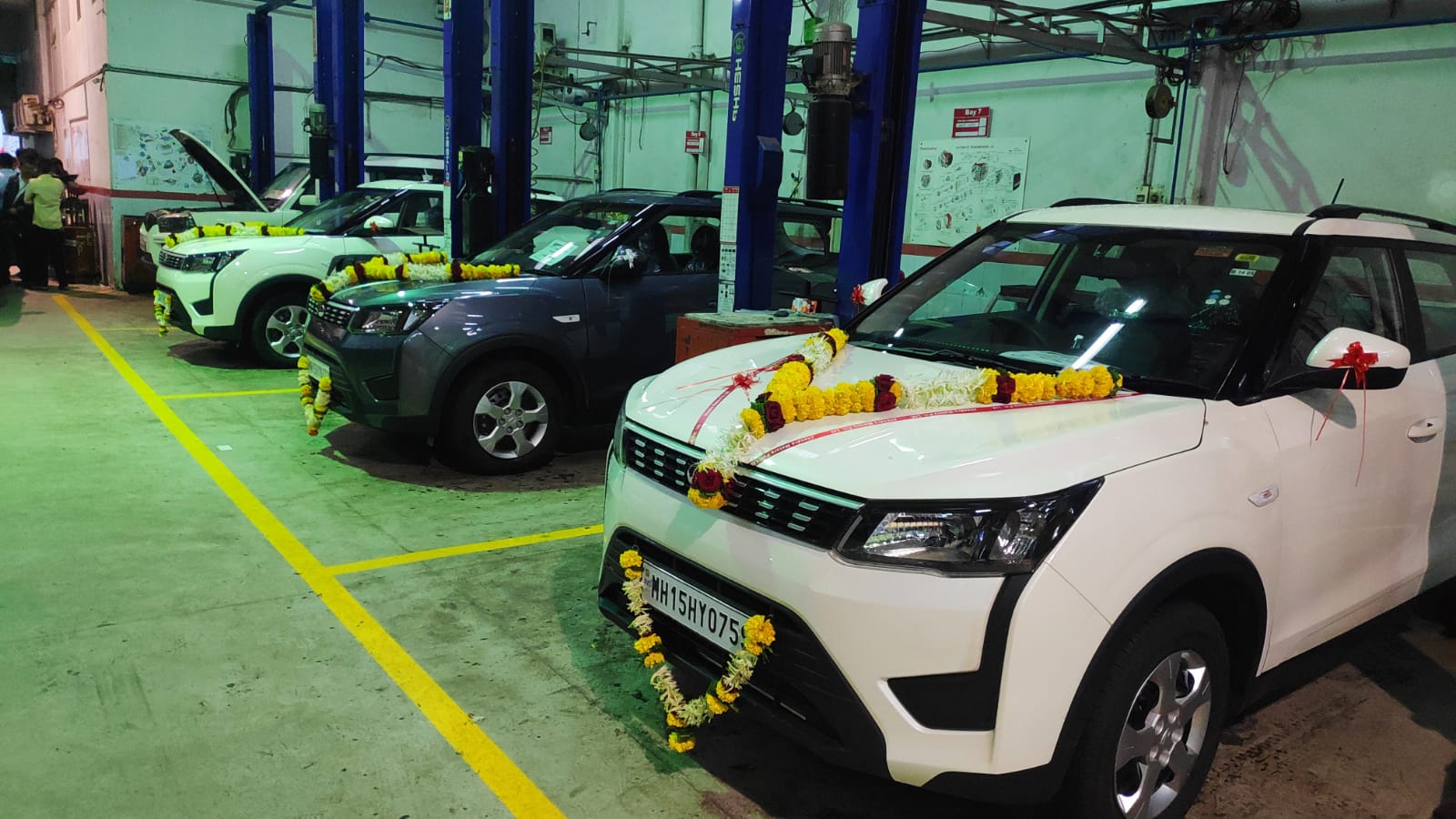 Mahindra cars to employees