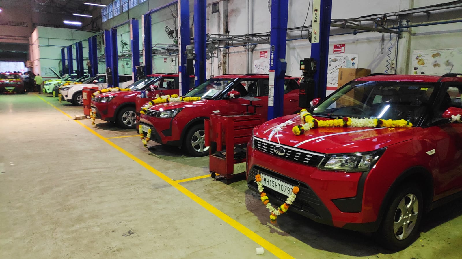 Mahindra cars to employees