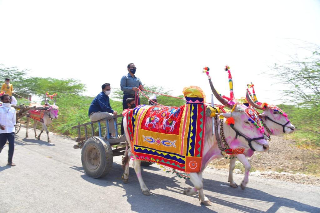 पाणंद रस्त्याचे उद्घाटन