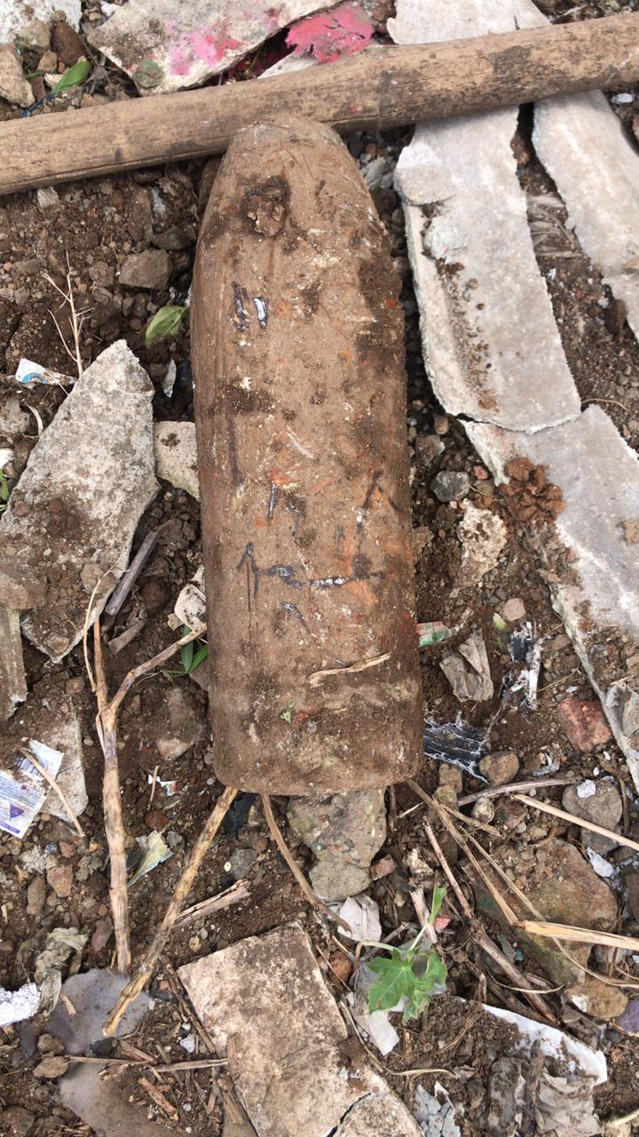 live bomb was found in Pimpri