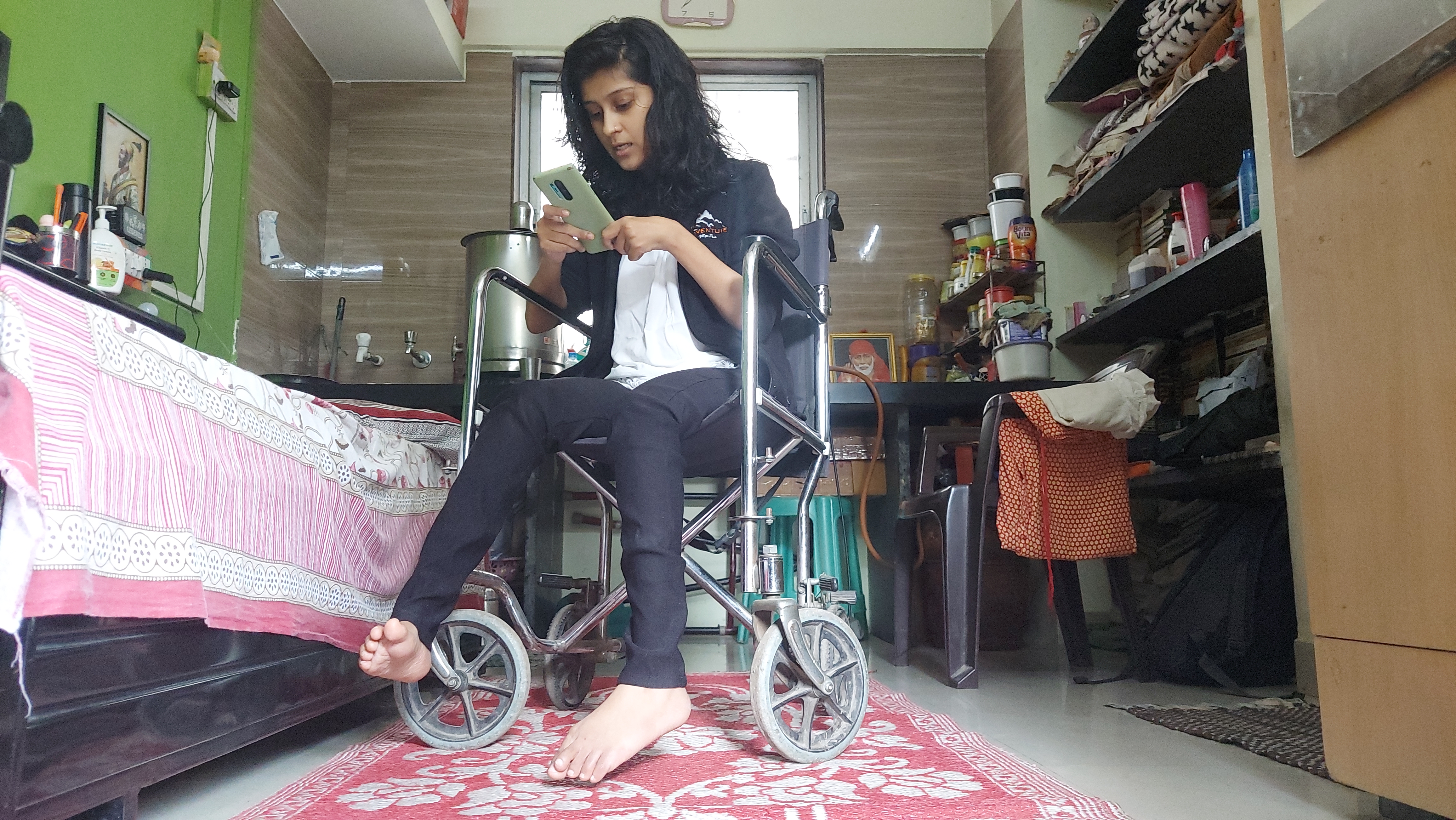 Diksha had to face many problems due to her disability