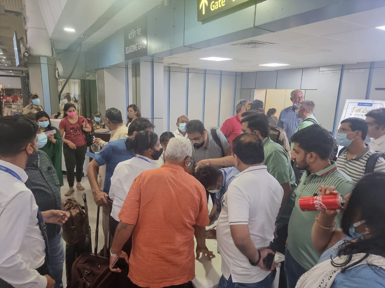 Plane tire bursts at Pune airport