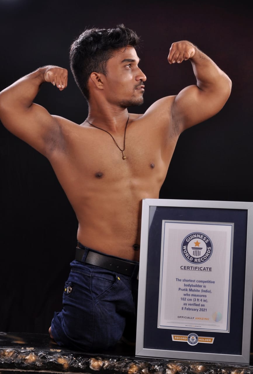 world's shortest bodybuilder