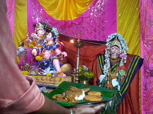 Enthusiastic worship of Mahervashin Gauri in kokan