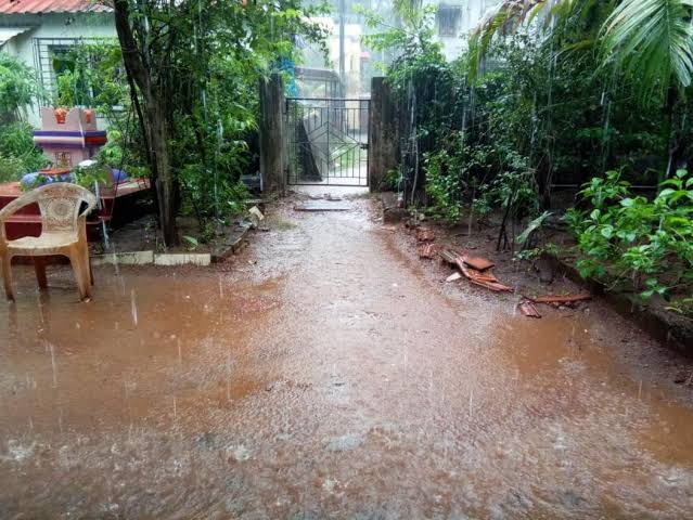 Heavy rain in Konkan since last night