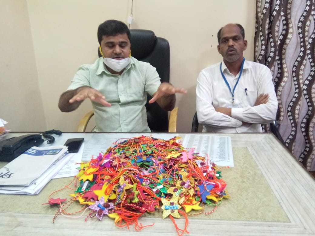 Kokam seed Rakhi initiative of Malvan Panchayat Samiti in sindhudurag