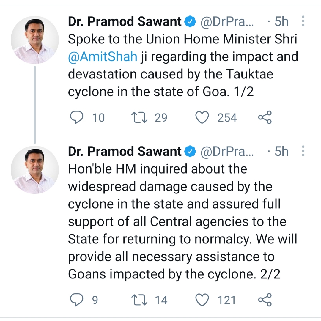 pramod sawant tweet