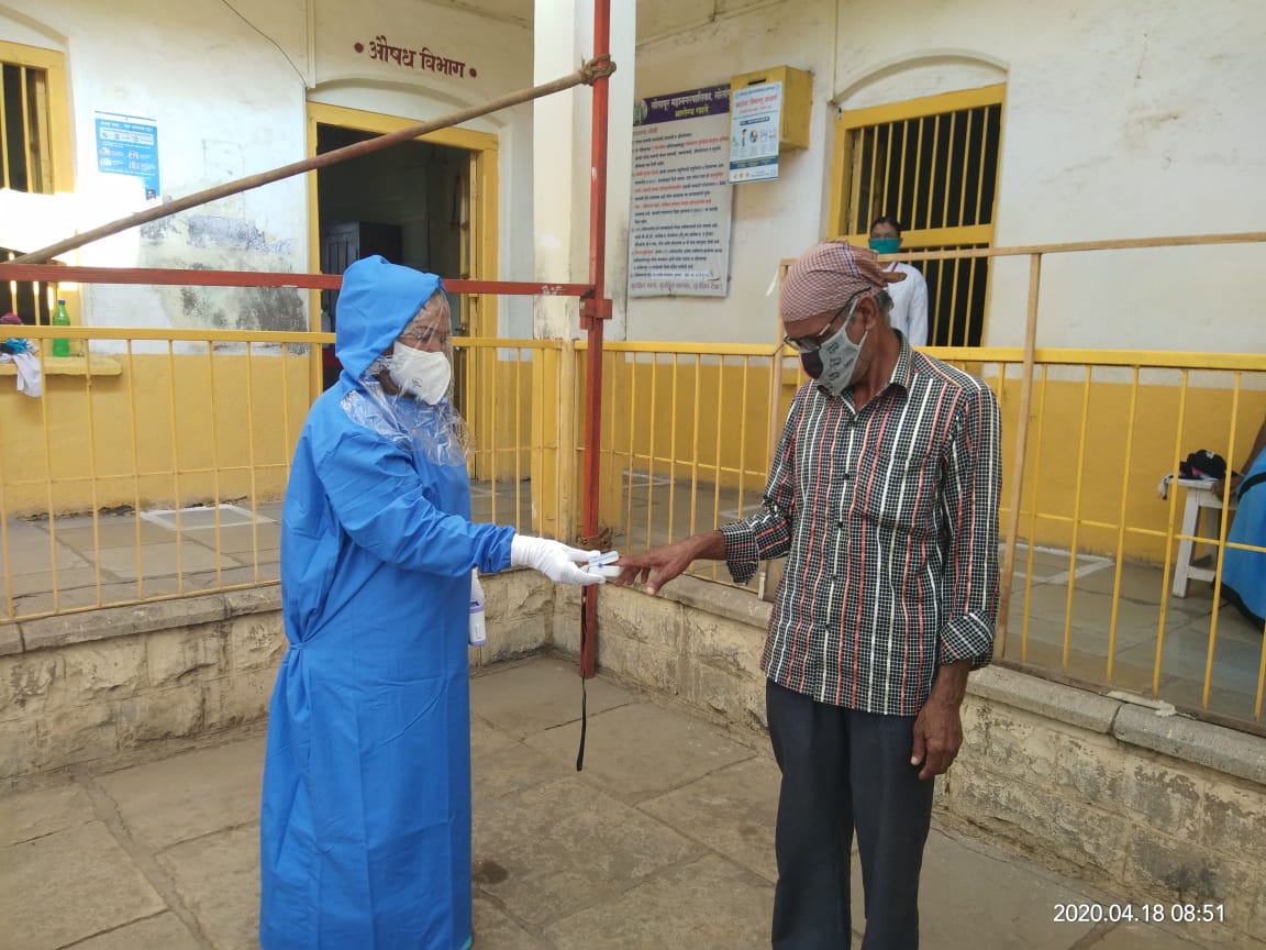 PPE kit have been distributed to asha worker amid corona virus solapur