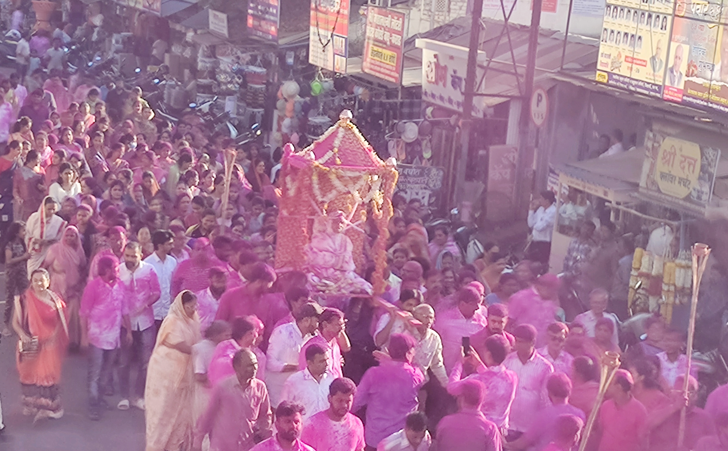 जैन साध्वी जयलताश्री यांची अंत्ययात्रा