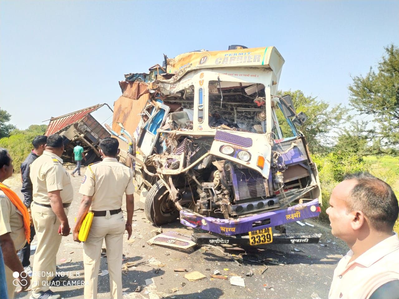 wardha accident news