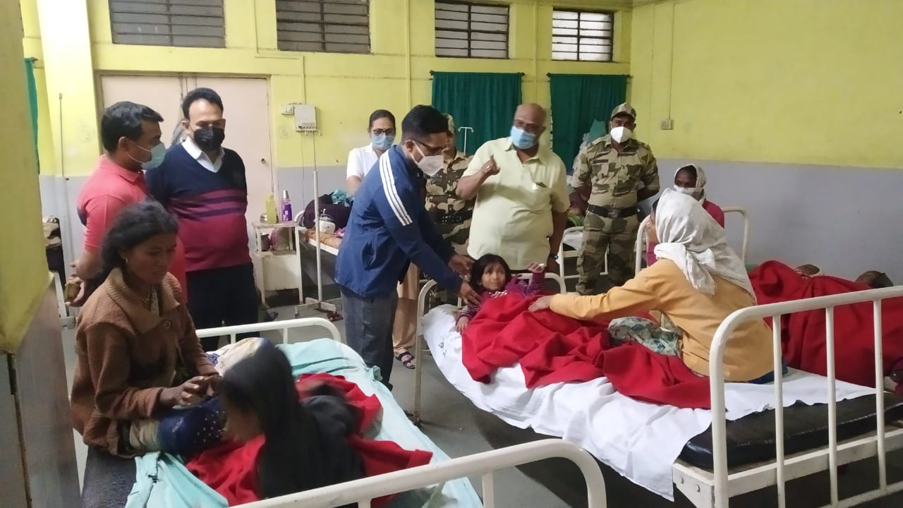 Sanitizer administered as a dose of polio in Yavatmal of Maharashtra