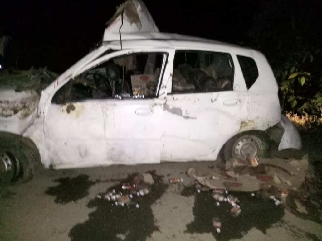 liquor-found-in-vehicle-which-met-with-an-accident