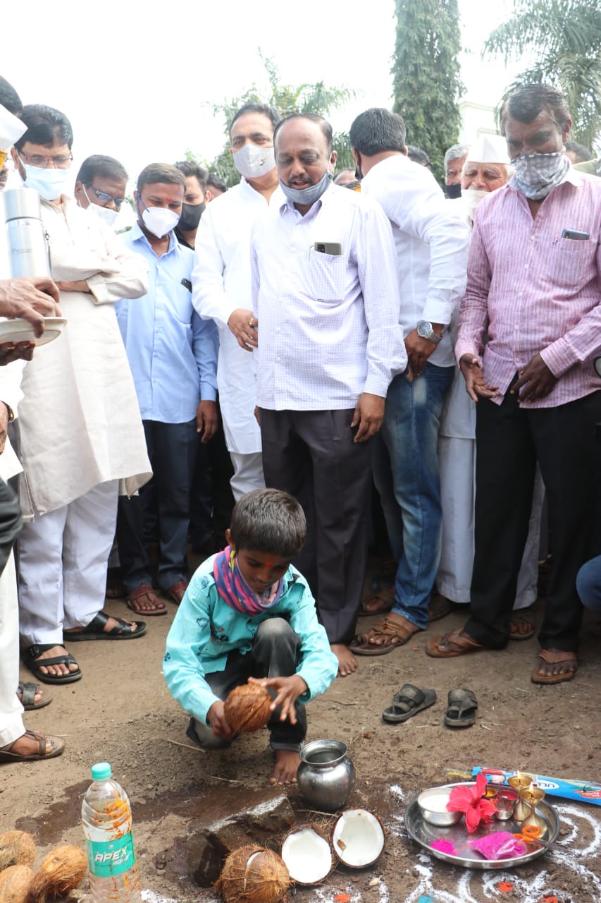 Jayant Patil inaugurated development works