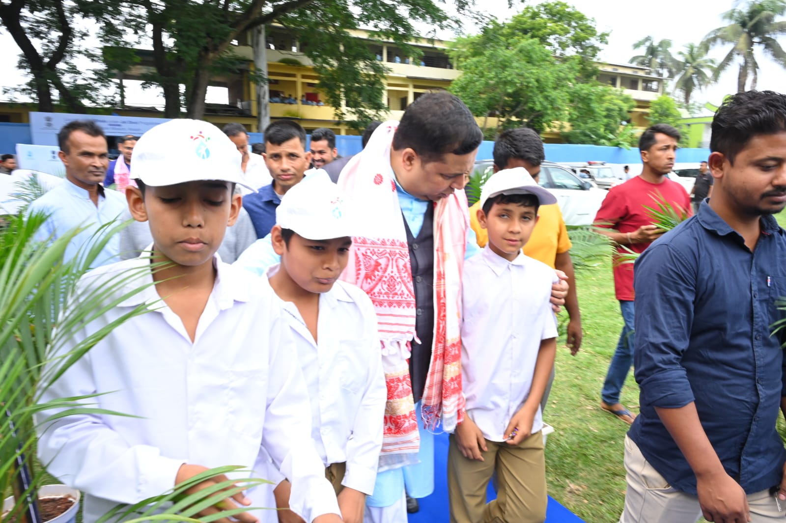 পচৰীয়াত জলজীৱন আঁচনিৰ জলশালা উন্মোচন মন্ত্ৰী জয়ন্ত মল্ল বৰুৱাৰ