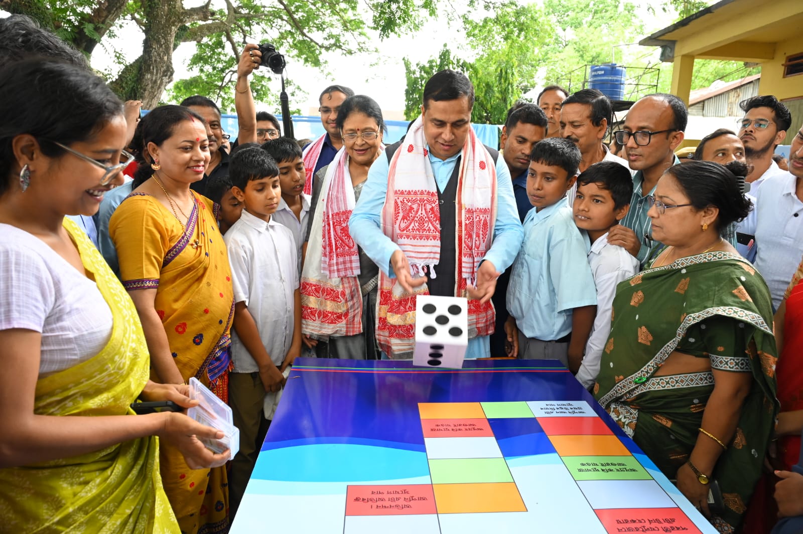 পচৰীয়াত জলজীৱন আঁচনিৰ জলশালা উন্মোচন মন্ত্ৰী জয়ন্ত মল্ল বৰুৱাৰ